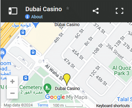 Dubai Casino Map