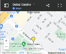 Dubai Casino map
